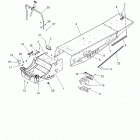 S18SJA5BSL/BEL 550 WIDETRAK LX ES/INTL Chassis, tunnel - s18sja5bsl  /  bel (600288)