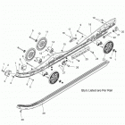 S17EEC6 600 SWITCHBACK ASSAULT 144 ALL OPTIONS Suspension, rail mounting - s17eec6 all options (600251)