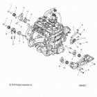 S17EFS8 800 AXYS SKS 155 ALL OPTIONS Engine, mounting - s17efs8 all options (600427)