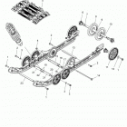S17DCJ8PS 800 RUSH PRO X SC Suspension, rear and track - s16dcj8ps all options (6004...