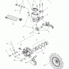 S17EFN8/EFT8 800 AXYS RMK ASSAULT 155 ALL OPTIONS Brakes, brake system - s17efn8  /  eft8 all options (600...