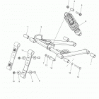 S17DCL8PSA/PEL 800 RUSH XCR/INTL ES Suspension, torque arm, front - s17dcl8psa  /  pel (6002...