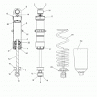 S17EER6 600 SWITCHBACK SP ALL OPTIONS Suspension, shock, front track (7044404) - s17eer6 all o...