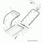550 INDY VOYAGEUR/ INTL 155 - S16CU5BSL/BEL Бампер задний, брызковик и задний фонарь