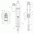 S17EFK8/EFM8/EFP8 800 AXYS PRO RMK/LE 155 ALL OPTIONS Suspension, shock, rear track, w  /  res.