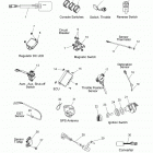 S17EGK8/EGM8/EGP8 800 AXYS PRO RMK 163 ALL OPTIONS Датчики и переключатели