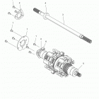 800 RMK ASSAULT 155 ALL OPTIONS - S16EN8/EY8 Приводной вал и промежуточный