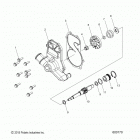600 AXYS PRO RMK 155 ALL OPTIONS - S16EG6 Водяной насос
