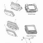 800 SWITCHBACK PRO-S ALL OPTIONS - S16DS8 Приборная панель