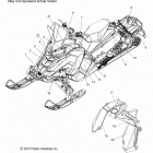800 SWITCHBACK PRO-S ALL OPTIONS - S16DS8 Body, decal, snow check (blk side panel w  /  pink graph...
