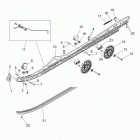 S17EFS8 800 AXYS SKS 155 ALL OPTIONS Suspension, rail mounting - s17efs8 all options (600111)