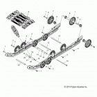 800 SWITCHBACK PRO-S ALL OPTIONS - S16DS8 Подвеска задняя и трак