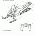 800 SWITCHBACK ASSAULT ALL OPTIONS - S16CW8 Body, decal, orange side panel