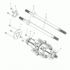 600 AXYS PRO RMK 155 ALL OPTIONS - S16EG6 Приводной вал и промежуточный