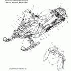 800 SWITCHBACK PRO-S ALL OPTIONS - S16DS8 Body, decal, snow check (orng side panel  /  blk side pa...