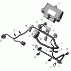 SKANDIC - 4-STROKE - WT-SWT Жгут проводов двигателя и электронного модуля - 900 асе ...