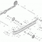 TUNDRA - 2-STROKE - LT-SPORT 08- rear suspension - package sport - inferior