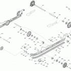 TUNDRA - 2-STROKE - LT-SPORT 08- rear suspension - package lt - inferior