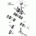 EXPEDITION - 2-STROKE - LE-XTREME 01- crankshaft and pistons - 800r e-tec