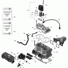 MXZ - 2-STROKE - 600 CARB_600HO E-TEC_800R E-TEC 01- cylinder and injection system - 800r e-tec