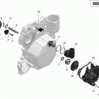 MXZ - 4-STROKE Система охлаждения двигателя - 600 асе