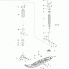 SKANDIC - 2-STROKE - WT-SWT Передняя подвеска и лыжи
