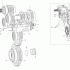 SKANDIC - 4-STROKE - WT-SWT Трансмиссия