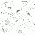 MXZ - 4-STROKE 09- hood - package x