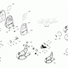 MXZ - 2-STROKE - 600 CARB_600HO E-TEC_800R E-TEC 01- exhaust system - all models