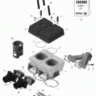 EXPEDITION - 2-STROKE - SPORT 01- cylinder, exhaust manifold and reed valve - 550f