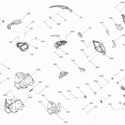 MXZ - 2-STROKE - 600 CARB_600HO E-TEC_800R E-TEC 09- hood - package iron dog