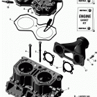 MXZ - 2-STROKE - 850 E-TEC 01- cylinder and cylinder head - all models