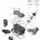 MXZ - 2-STROKE - 600 CARB_600HO E-TEC_800R E-TEC 01- cylinder and cylinder head - 600 carb