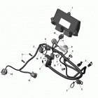 SKANDIC - 4-STROKE - WT-SWT :гут проводов двигателя и электронного модуля - 600 асе