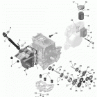 MXZ - 4-STROKE Система смазки двигателя - 600 асе