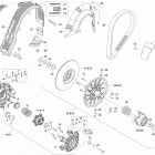 SKANDIC - 4-STROKE - WT-SWT Защита ремня вариатора