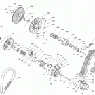 MXZ - 2-STROKE - 600 CARB_600HO E-TEC_800R E-TEC 05- pulley system - 600 carb