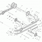 MXZ - 2-STROKE - 600 CARB_600HO E-TEC_800R E-TEC 08- rear suspension - rmotion - package iron dog - infer...