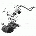 SKANDIC - 4-STROKE - WT-SWT Воздушный впускного коллектора и корпуса дроссельной зас...