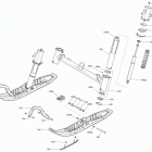 TUNDRA - 2-STROKE - XTREME 07- front suspension and ski - all models