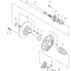 VK PROFESSIONAL II VK10FHS/VK10FHV Вторичный вал