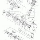 PHAZER MTX PZ50MTHB Коленчатый вал и Поршень