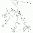 SRVIPER M TX 153 SE SR10MS53HL Кронштейн крепления (паук рулевой)