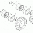 ATV 1000 MUD PRO SE EPS White (US) Колеса и покрышки