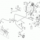 ATV ALTERRA 700 XT EPS CAMO Гидравлический тормозной механизм