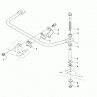ATV ALTERRA 700 XT EPS CAMO Sway bar assembly