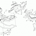 ATV ALTERRA 700 XT EPS CAMO Front rack and side panel assemblies