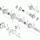 ATV 500 GREEN Трансмиссия