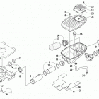 ATV 500 GREEN Воздухозаборник