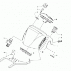 ALTERRA TRV 550 XT EPS BLACK Панель приборов
